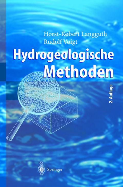 Hydrogeologische Methoden - Horst-Robert Langguth, Rudolf Voigt