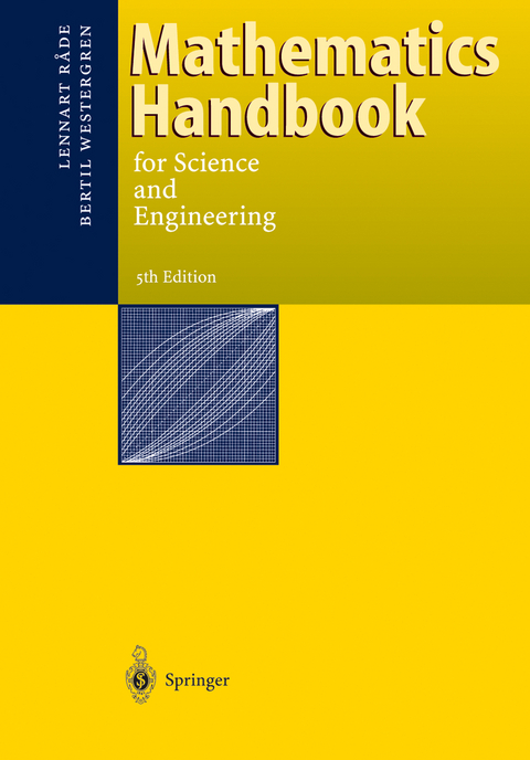 Mathematics Handbook for Science and Engineering - Lennart Rade, Bertil Westergren