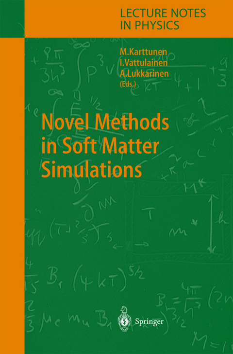 Novel Methods in Soft Matter Simulations - 