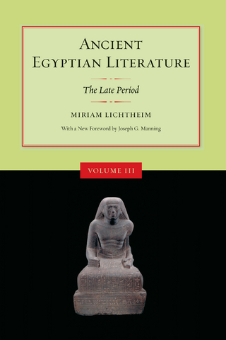 Ancient Egyptian Literature - Miriam Lichtheim