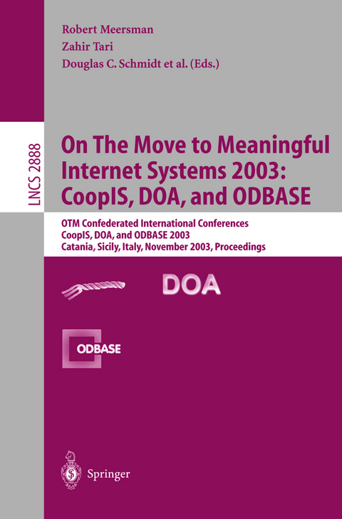 On The Move to Meaningful Internet Systems 2003: CoopIS, DOA, and ODBASE - 