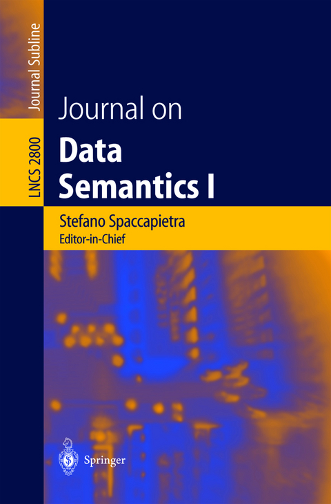 Journal on Data Semantics I - 