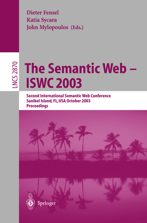 The Semantic Web - ISWC 2003 - 