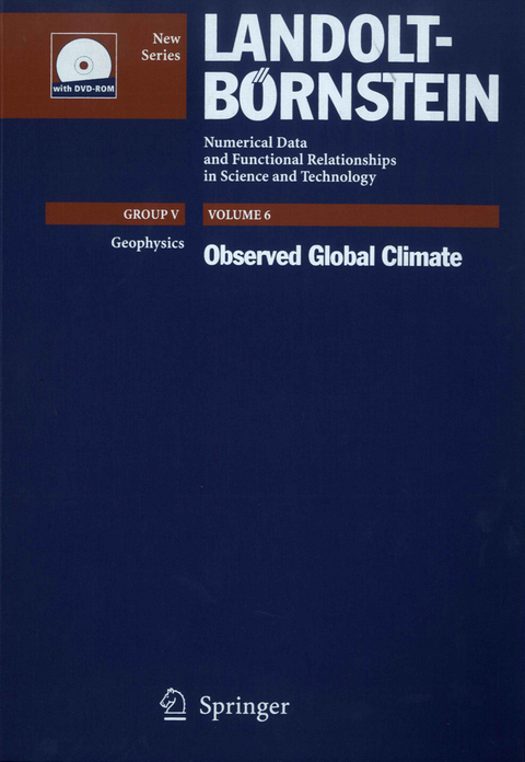 Observed Global Climate - 