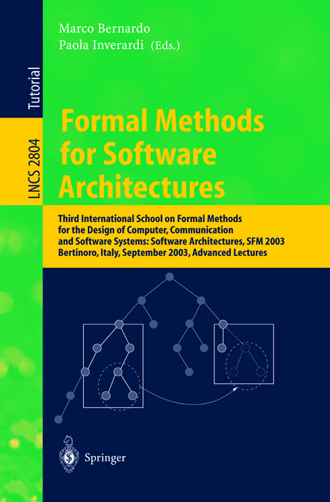 Formal Methods for Software Architectures - 