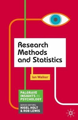 Research Methods and Statistics - Ian Walker