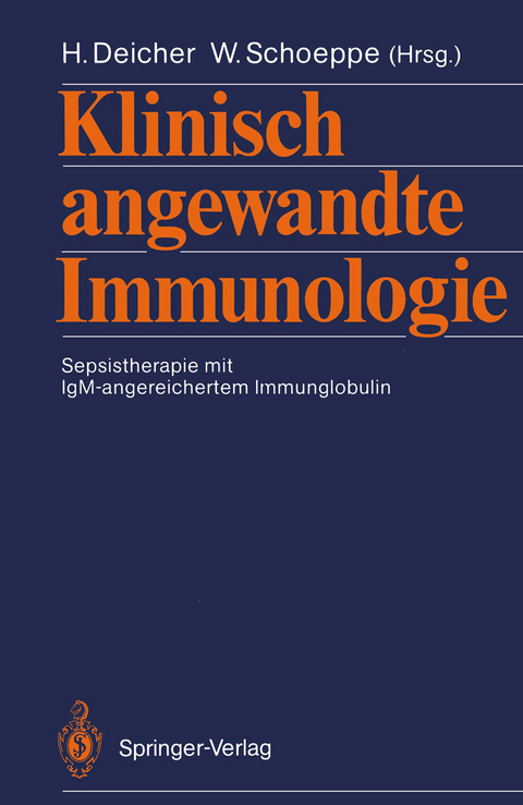 Klinisch angewandte Immunologie - 