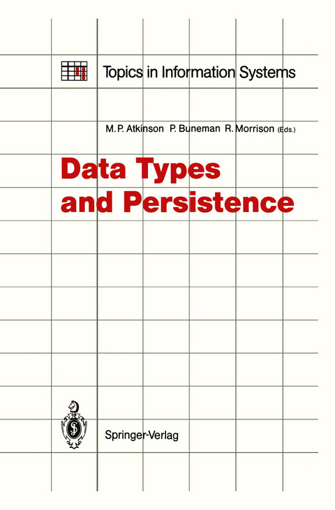 Data Types and Persistence - 