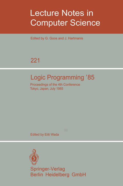 Logic Programming '85 - 