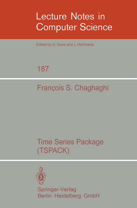 Time Series Package (TSPACK) - F.S. Chaghaghi