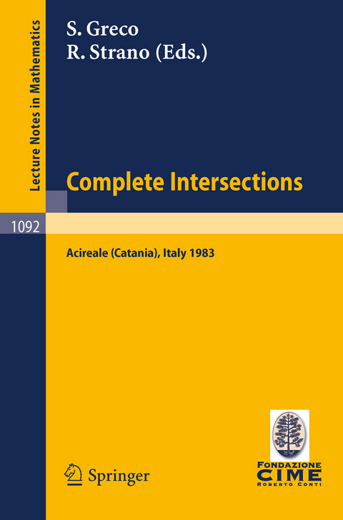 Complete Intersections - 