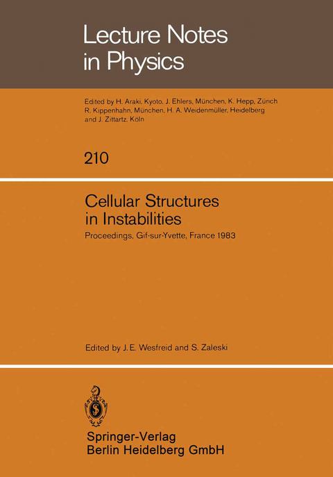 Cellular Structures in Instabilities - 