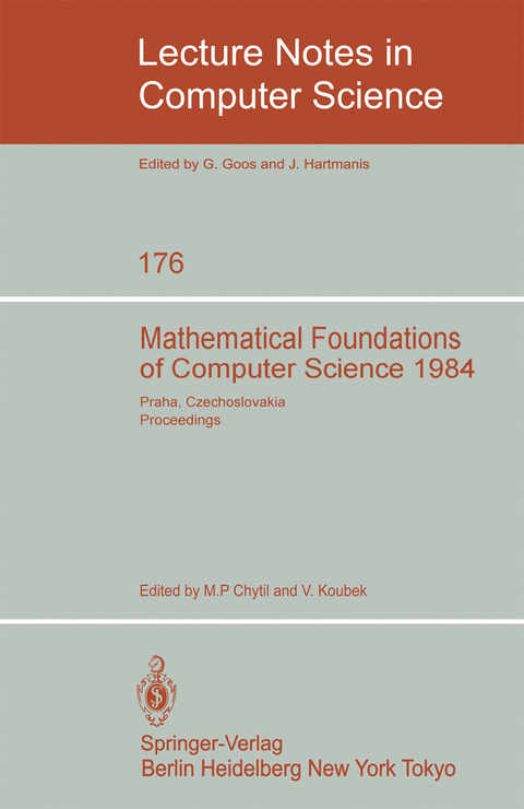 Mathematical Foundations of Computer Science 1984 - 