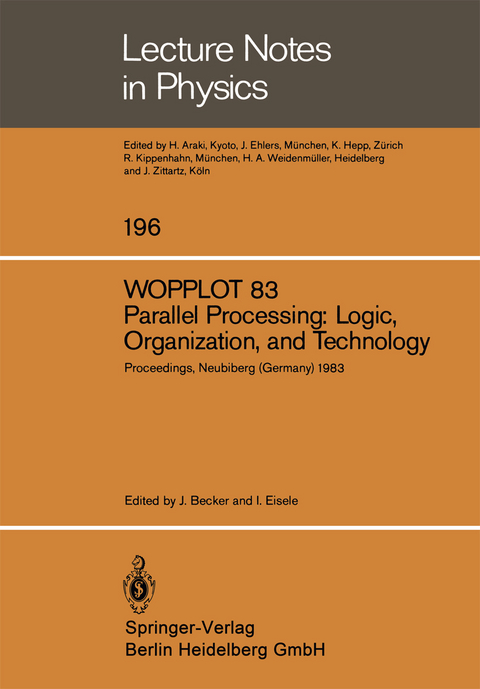 WOPPLOT 83. Parallel Processing: Logic, Organization, and Technology - 