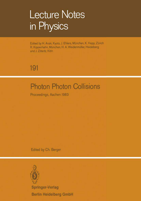 Photon Photon Collisions - 