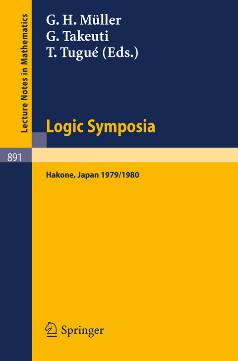 Logic Symposia, Hakone, 1979, 1980 - 