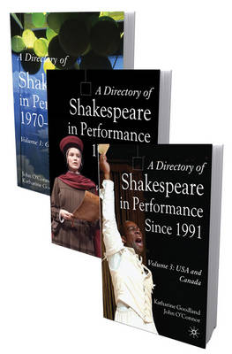 A Directory of Shakespeare in Performance - John O'Connor, Katharine Goodland