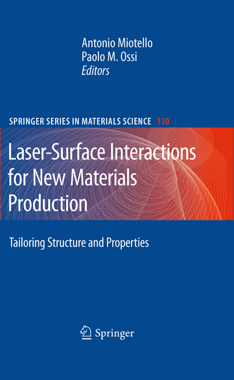 Laser-Surface Interactions for New Materials Production - 