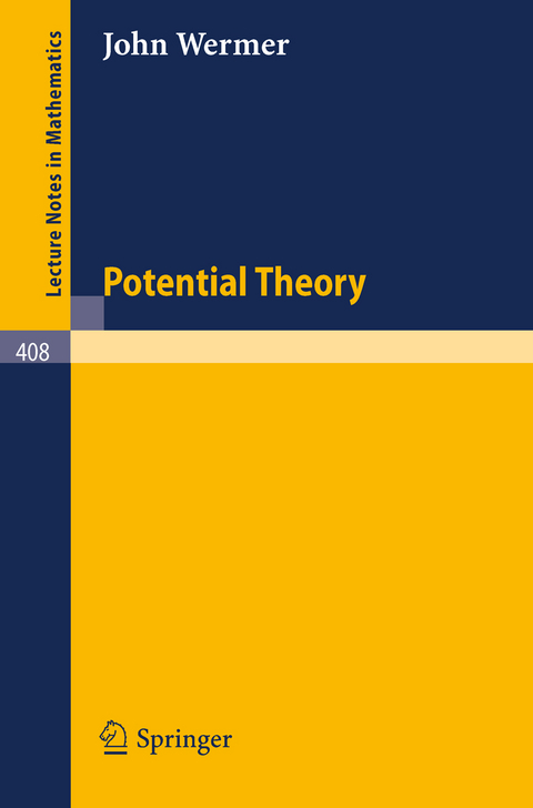 Potential Theory - J. Wermer