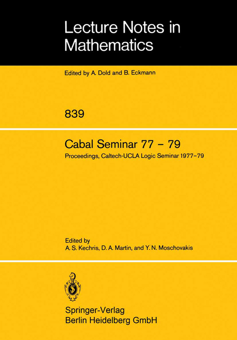 Cabal Seminar 77 – 79 - 