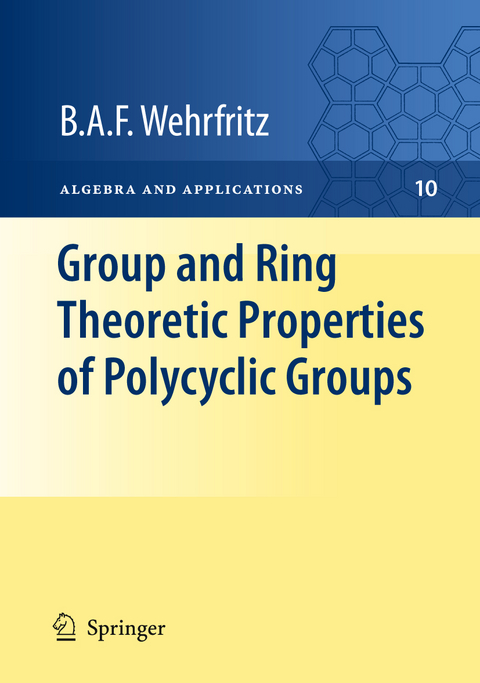 Group and Ring Theoretic Properties of Polycyclic Groups - B.A.F. Wehrfritz