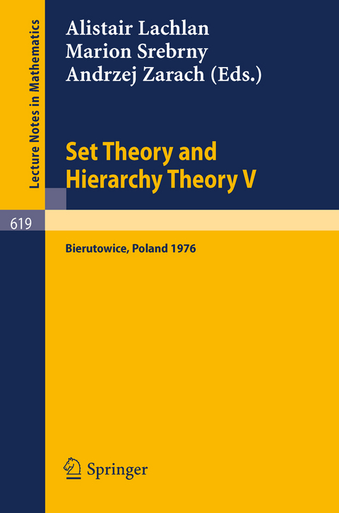 Set Theory and Hierarchy Theory V - 