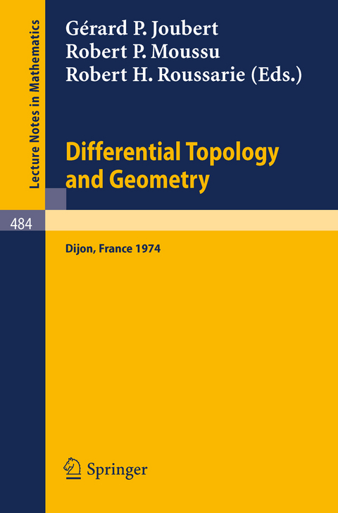 Differential Topology and Geometry - 