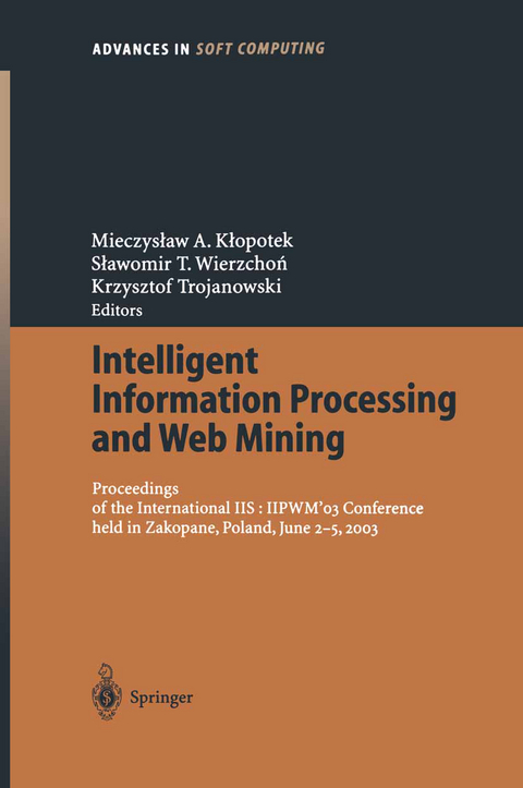 Intelligent Information Processing and Web Mining - 