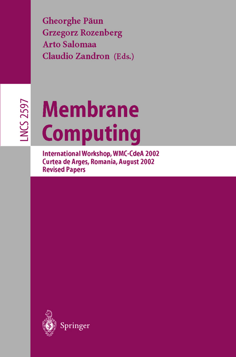 Membrane Computing - 