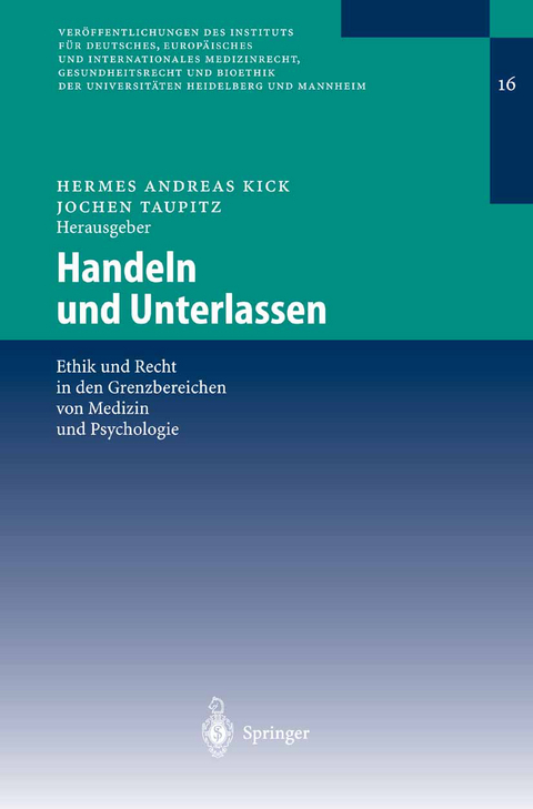 Handeln und Unterlassen - 