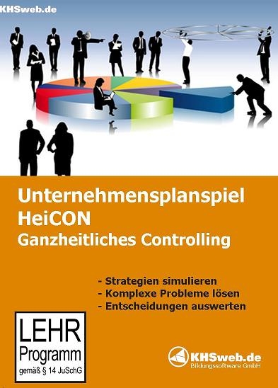 Schul- und Netzlizenz Unternehmensplanspiel HeiCON - Ganzheitliches Controlling