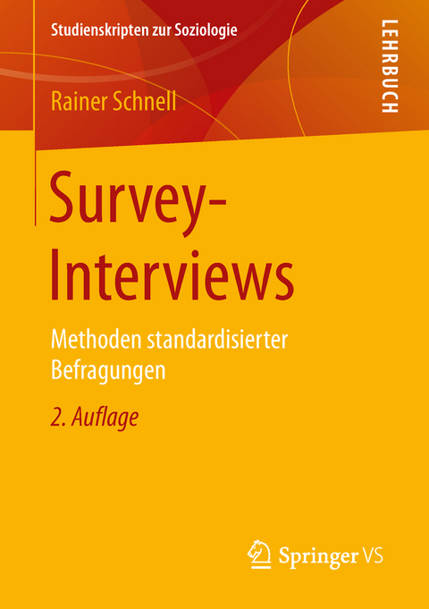 Survey-Interviews - Rainer Schnell