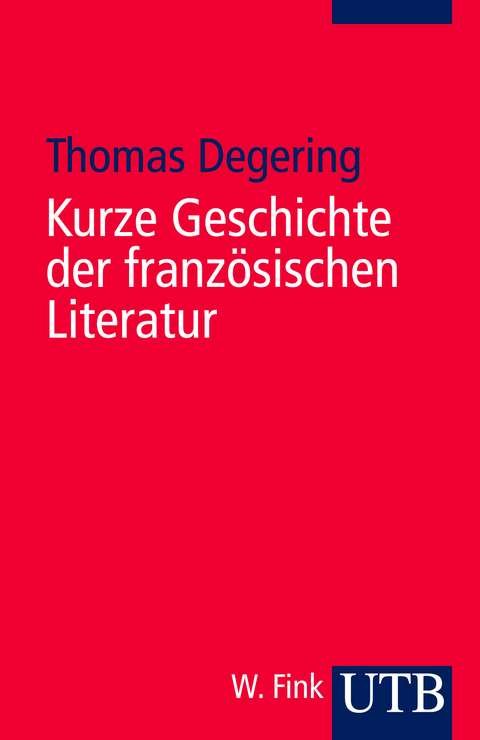 Kurze Geschichte der französischen Literatur - Thomas Degering