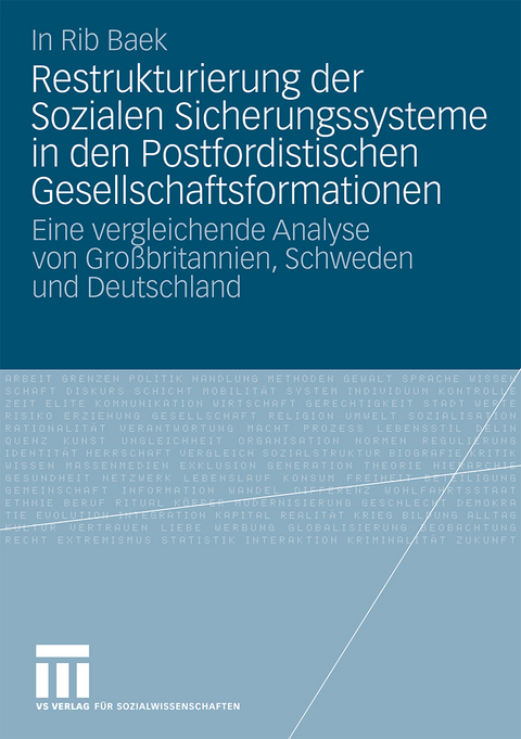 Restrukturierung der Sozialen Sicherungssysteme in den Postfordistischen Gesellschaftsformationen - In Rib Baek