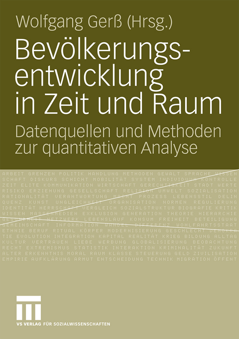 Bevölkerungsentwicklung in Zeit und Raum - 