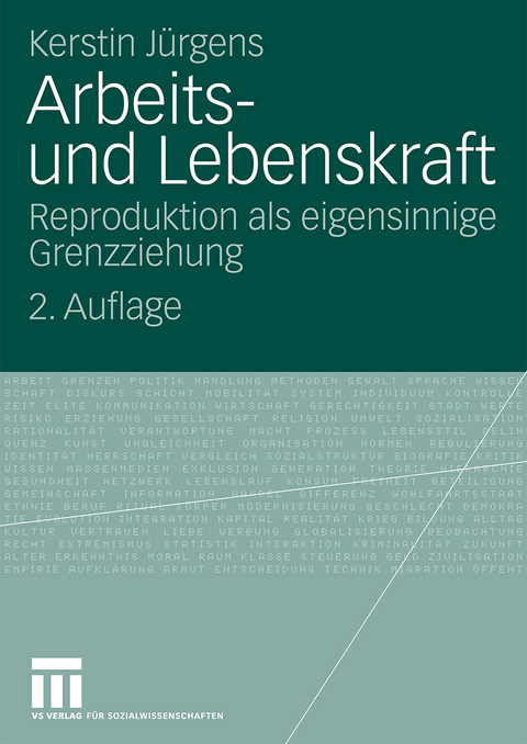 Arbeits- und Lebenskraft - Kerstin Jürgens