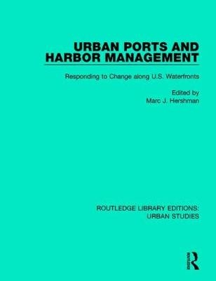 Urban Ports and Harbor Management - 