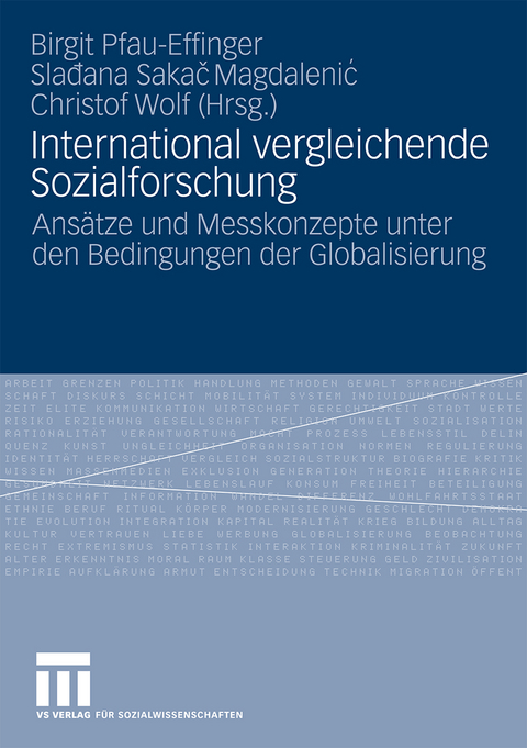 International vergleichende Sozialforschung - 