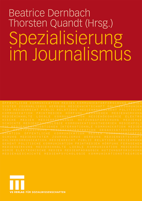 Spezialisierung im Journalismus - 