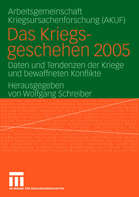 Das Kriegsgeschehen 2005 - 