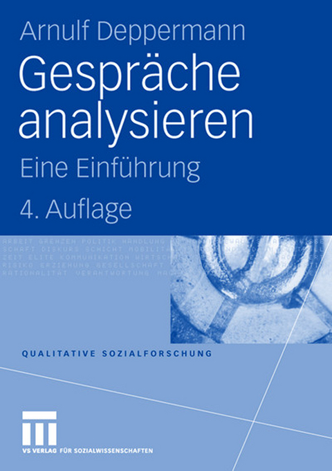 Gespräche analysieren - Arnulf Deppermann