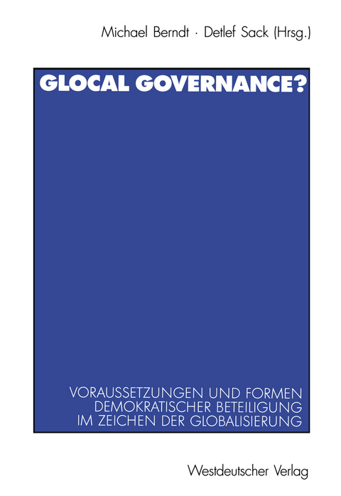 Glocal Governance? - 