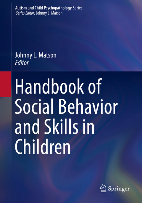 Handbook of Social Behavior and Skills in Children - 