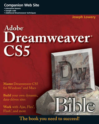 Dreamweaver Cs5 Bible - Joseph Lowery