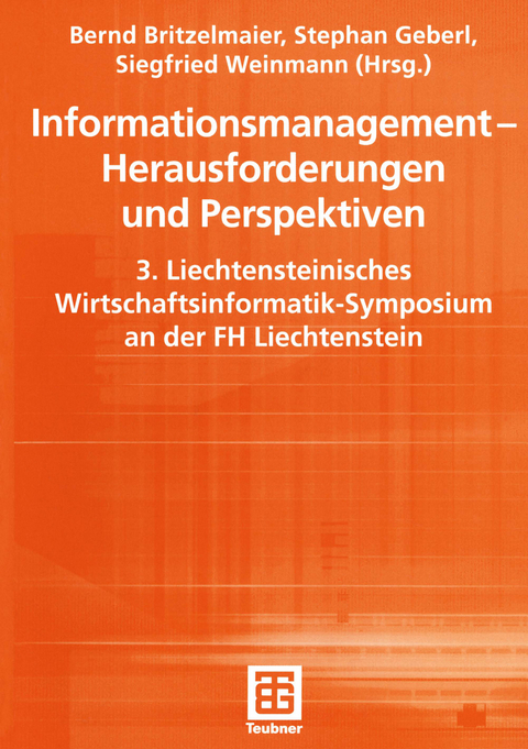 Informationsmanagement — Herausforderungen und Perspektiven - 