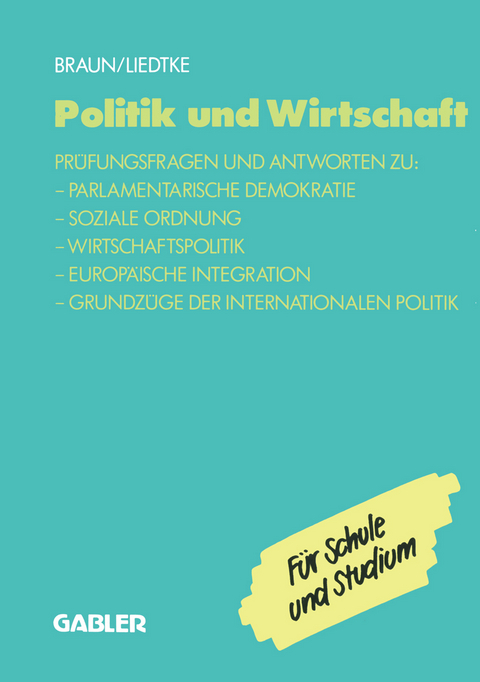 Politik und Wirtschaft - Christel Liedtke