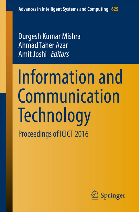 Information and Communication Technology - 