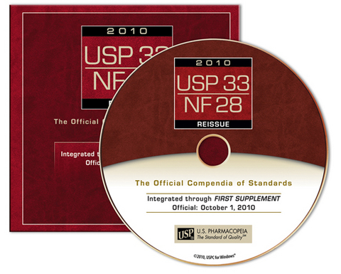 USP33 -NF28 United States Pharmacopoeia and National Formulary 2010