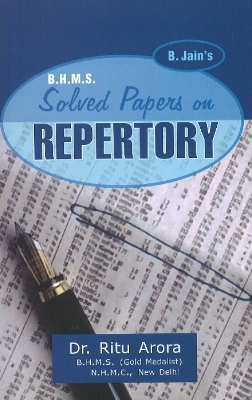 BHMS Solved Papers in Repertory - Arora Ritu