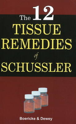 Twelve Tissue Remedies of Schüssler - William Boericke, Willis A Dewey